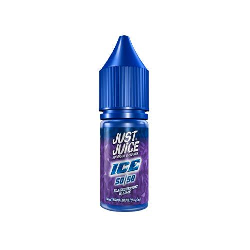 Just Juice Ice 50/50 Blackcurrant &amp; Lime 10ml