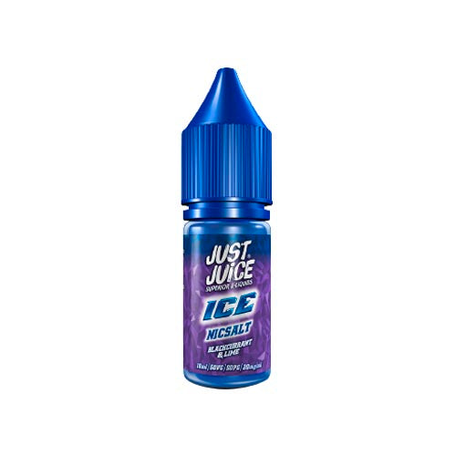 Just Juice Ice Blackcurrant &amp; Lime Nic Salt