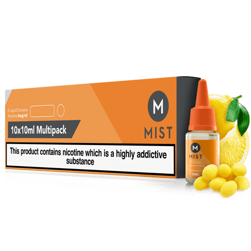 Lemon Sherbet E Liquid (10x10ml) — 30PG/70VG (Extra Vapour) / NONE 0mg