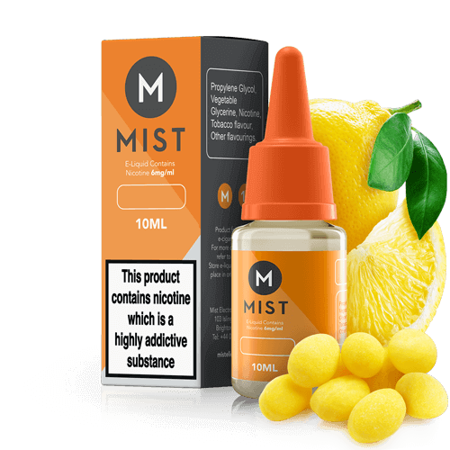 Lemon Sherbet E Liquid 10ml — 30PG/70VG (Extra Vapour) / NONE 0mg