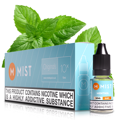 Menthol Vape Juice (10x10ml)