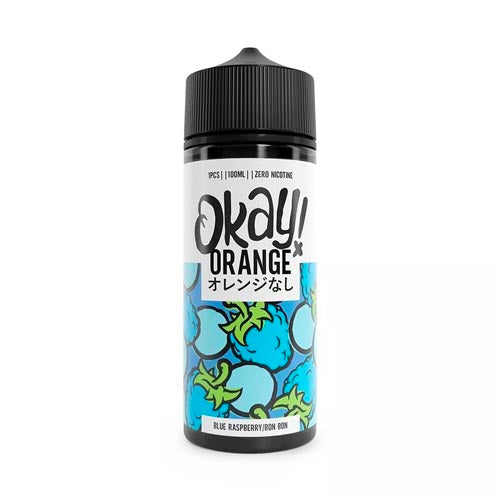 Okay Orange - Blue Raspberry Bon Bon 100ml