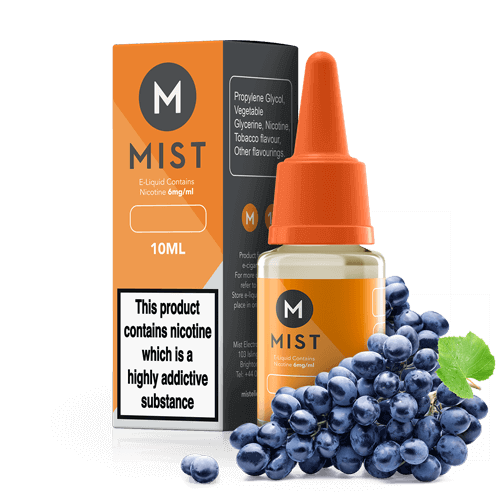 Purple Grape E Liquid 10ml — 30PG/70VG (Extra Vapour) / NONE 0mg