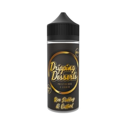 Dripping Desserts - Rice Pudding &amp; Custard 100ml