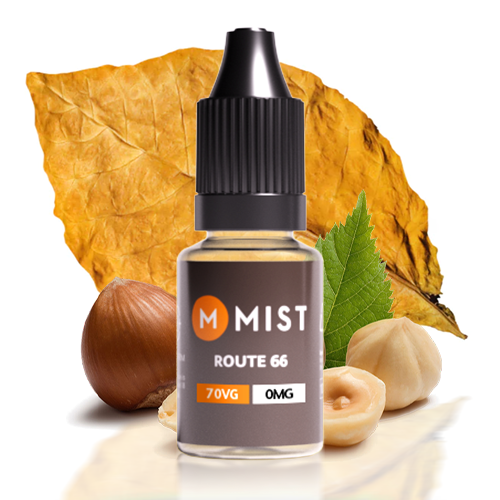 Route 66 E Liquid 10ml — 30PG/70VG (Extra Vapour) / NONE 0mg