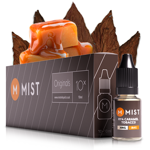 RY4 Caramel Tobacco E Liquid (10x10ml)