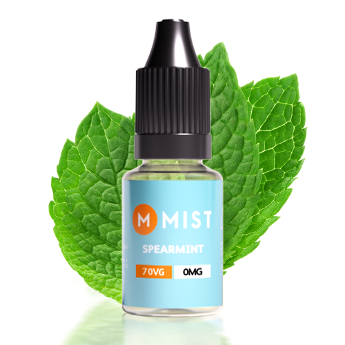 Spearmint E Liquid 10ml — 30PG/70VG (Extra Vapour) / NONE 0mg