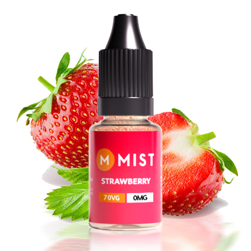 Strawberry Vape Juice 10ml — 30PG/70VG (Extra Vapour) / NONE 0mg
