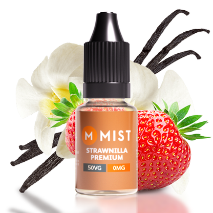 Strawnilla Premium E Liquid 10ml