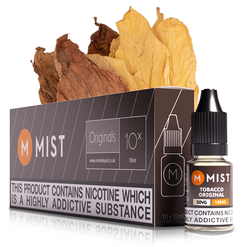Tobacco Original E Liquid 100ml | MIST Originals | MIST UK