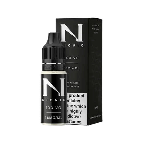 100 VG 18mg Nicotine Shot 10ml