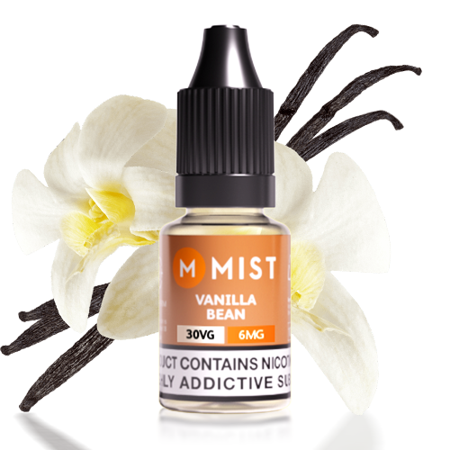 Vanilla Bean E Liquid 10ml — 70PG/30VG (Standard) / LOW 6mg