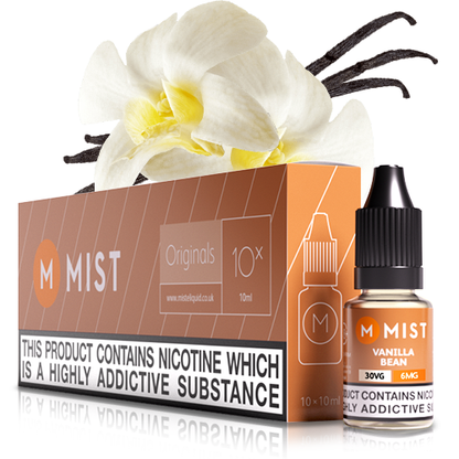 Vanilla Bean E Liquid (10x10ml)