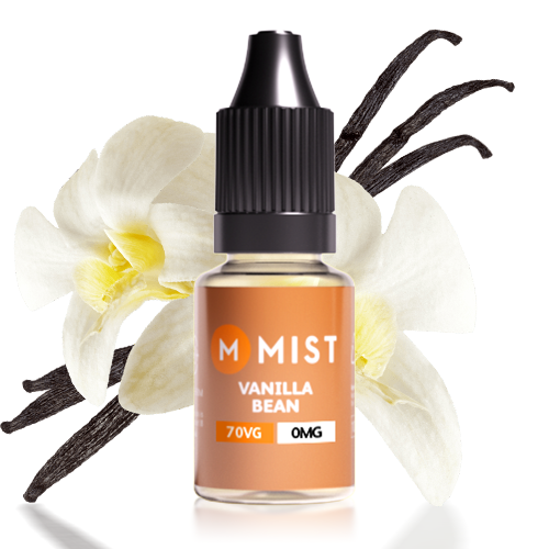 Vanilla Bean E Liquid 10ml — 30PG/70VG (Extra Vapour) / NONE 0mg