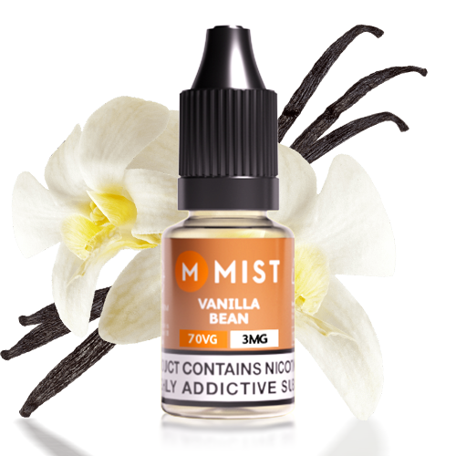 Vanilla Bean E Liquid 10ml — 30PG/70VG (Extra Vapour) / X.LOW 3mg