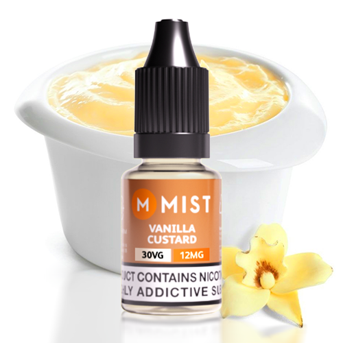 Vanilla Custard E Liquid 10ml | MIST UK Vanilla Custard E Liquid 10ml | MIST UK