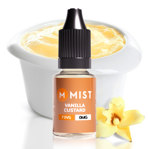 Vanilla Custard E Liquid 10ml — 30PG/70VG (Extra Vapour) / NONE 0mg