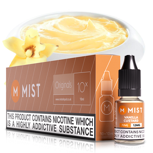 Vanilla Custard E Liquid (10x10ml)