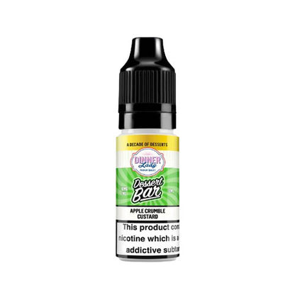 Dinner Lady Dessert Bar Apple Crumble Custard Nic Salt