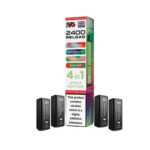 IVG 2400 Reload Multi Flavour Edition Prefilled Pods X4 — Grapefruit Edition