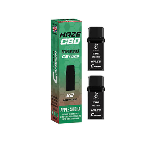 Haze CBD C2 500mg Prefilled Pods X2