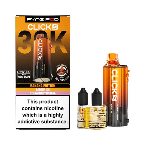 Pyne Pod Click S 30K Prefilled Pod + Refill Container