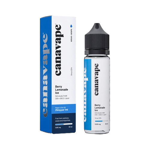 Canavape - Berry Lemonade Ice - CBD 1250mg 50ml