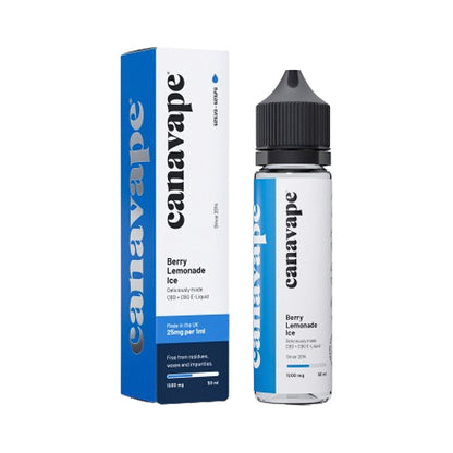 Canavape - Berry Lemonade Ice - CBD 1250mg 50ml
