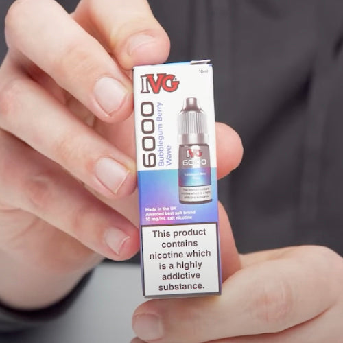 IVG 6000 Bubblegum Berry Wave Nic Salt