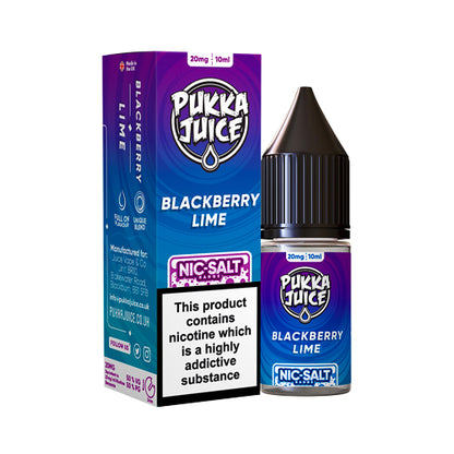 Pukka Juice Blackberry Lime Nic Salt