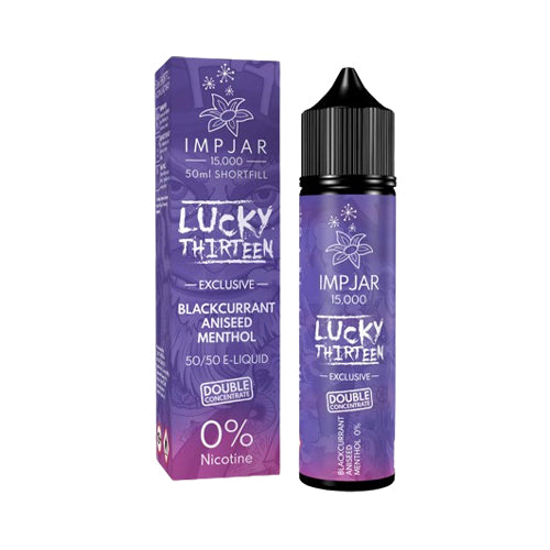 IMP JAR X Lucky Thirteen Exclusive - Blackcurrant Aniseed Menthol 50ml 