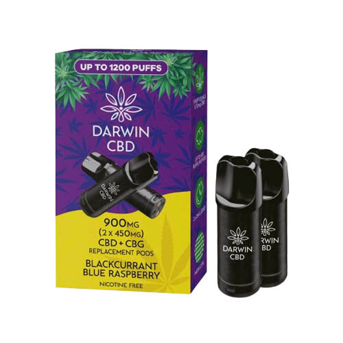 Darwin CBD 900mg Prefilled Pods X2