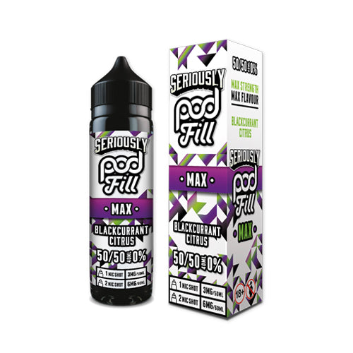 Seriously Pod Fill MAX - Blackcurrant Citrus 40ml