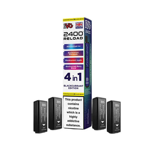 IVG 2400 Reload Multi Flavour Edition Prefilled Pods X4