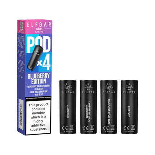 Elf Bar 4-in-1 Prefilled Replacement Pods X4