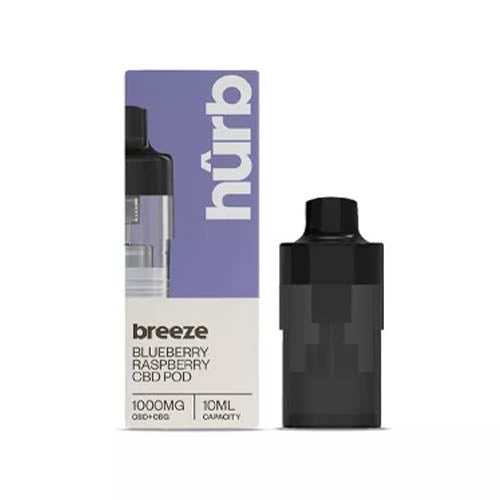 Hurb Breeze CBD 1000mg Prefilled Pod
