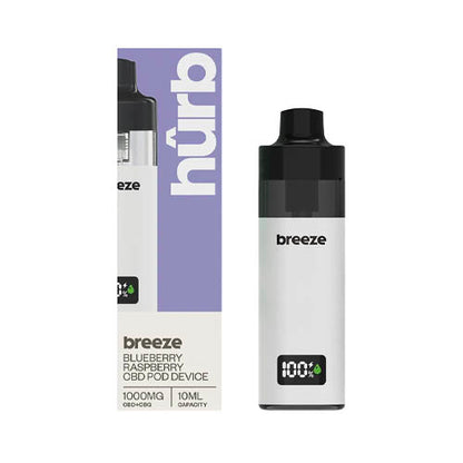 Hurb Breeze CBD + CBG Prefilled Pod Kit