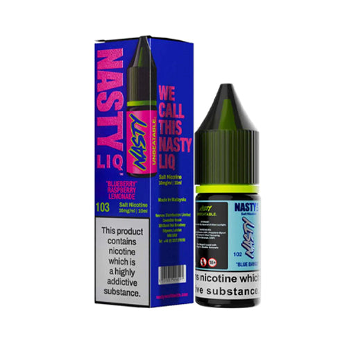 Nasty Liq Blueberry Raspberry Lemonade Nic Salt