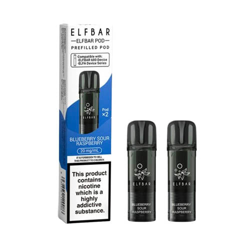 Elf Bar 600 Prefilled Pods X2