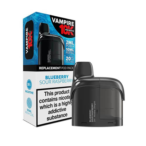 Vampire Vape 10K Prefilled Pod + Refill Container