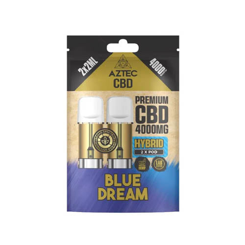 Aztec CBD 4000mg Prefilled Pods X2
