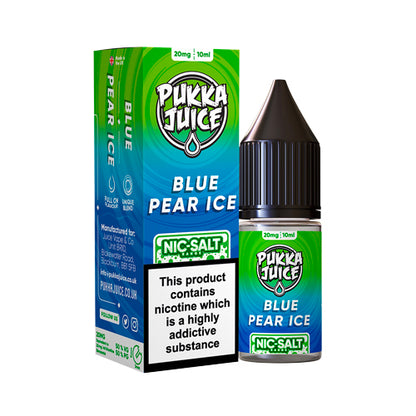 Pukka Juice Blue Pear Ice Nic Salt