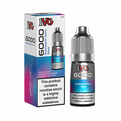 IVG 6000 Bubblegum Berry Wave Nic Salt