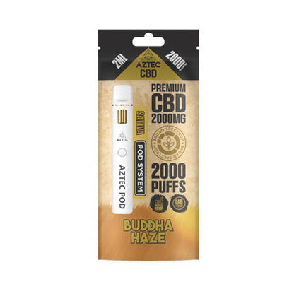 Aztec CBD 2000mg Starter Prefilled Pod Kit