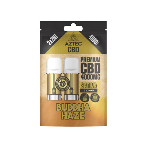Aztec CBD 4000mg Prefilled Pods X2