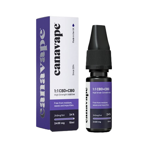 Canavape Additive Shot - CBD+CBG 2400mg 10ml