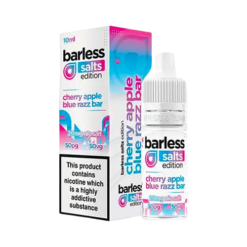 Barless Salts Edition Cherry Apple Blue Razz Bar Nic Salt