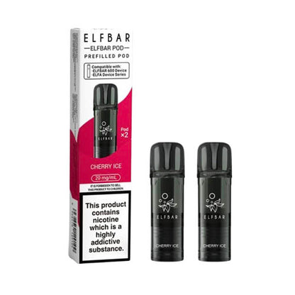 Elf Bar 600 Prefilled Pods X2