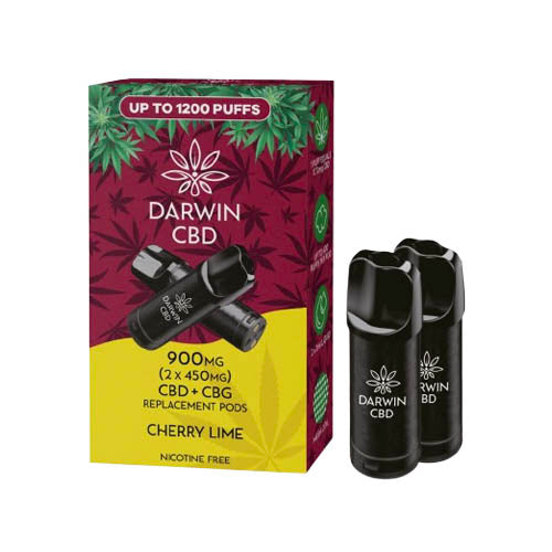 Darwin CBD 900mg Prefilled Pods X2