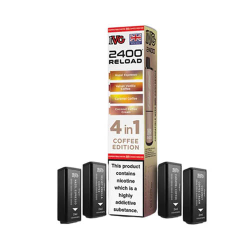 IVG 2400 Reload Multi Flavour Edition Prefilled Pods X4